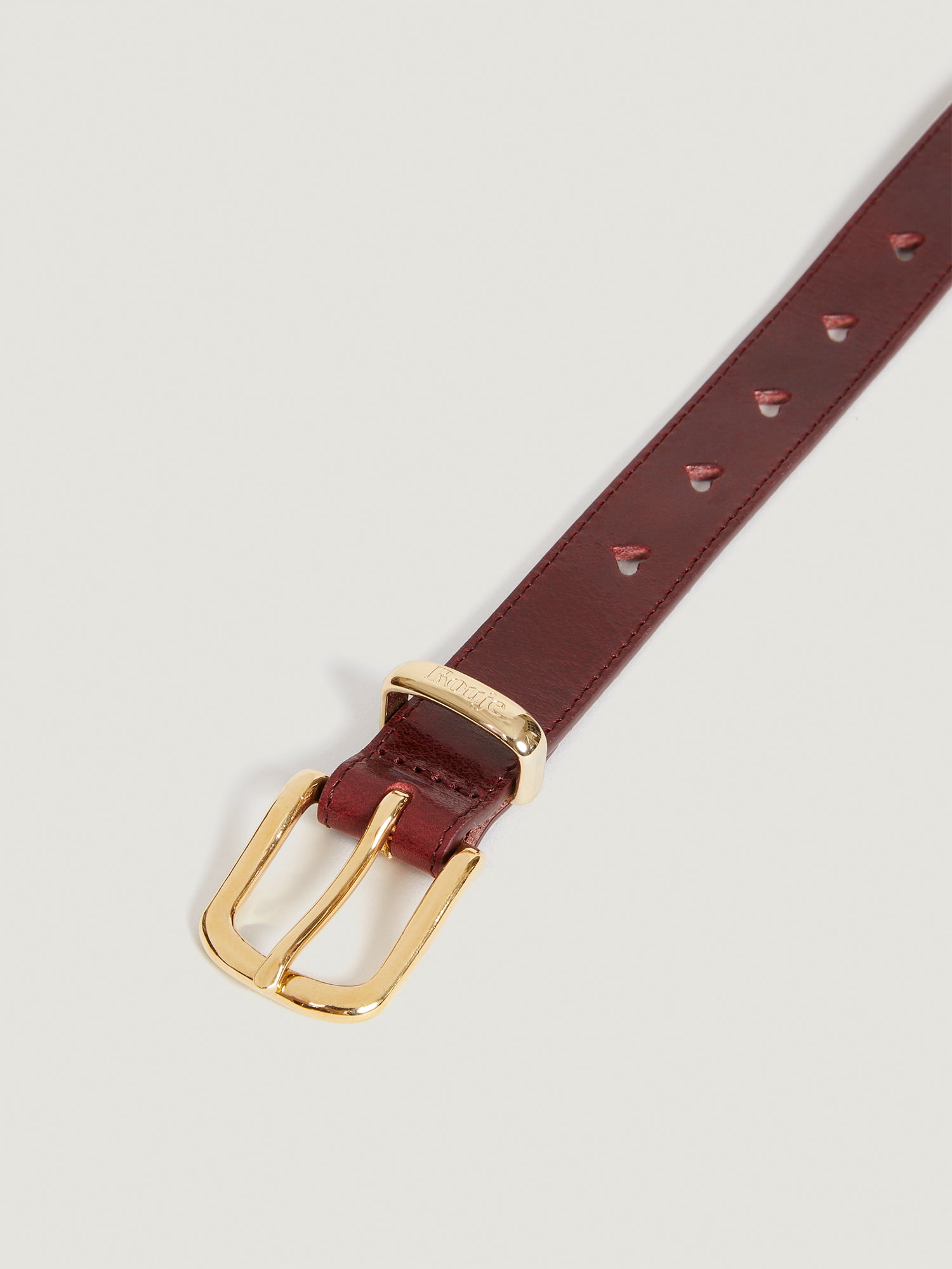 Ceinture coeur sale