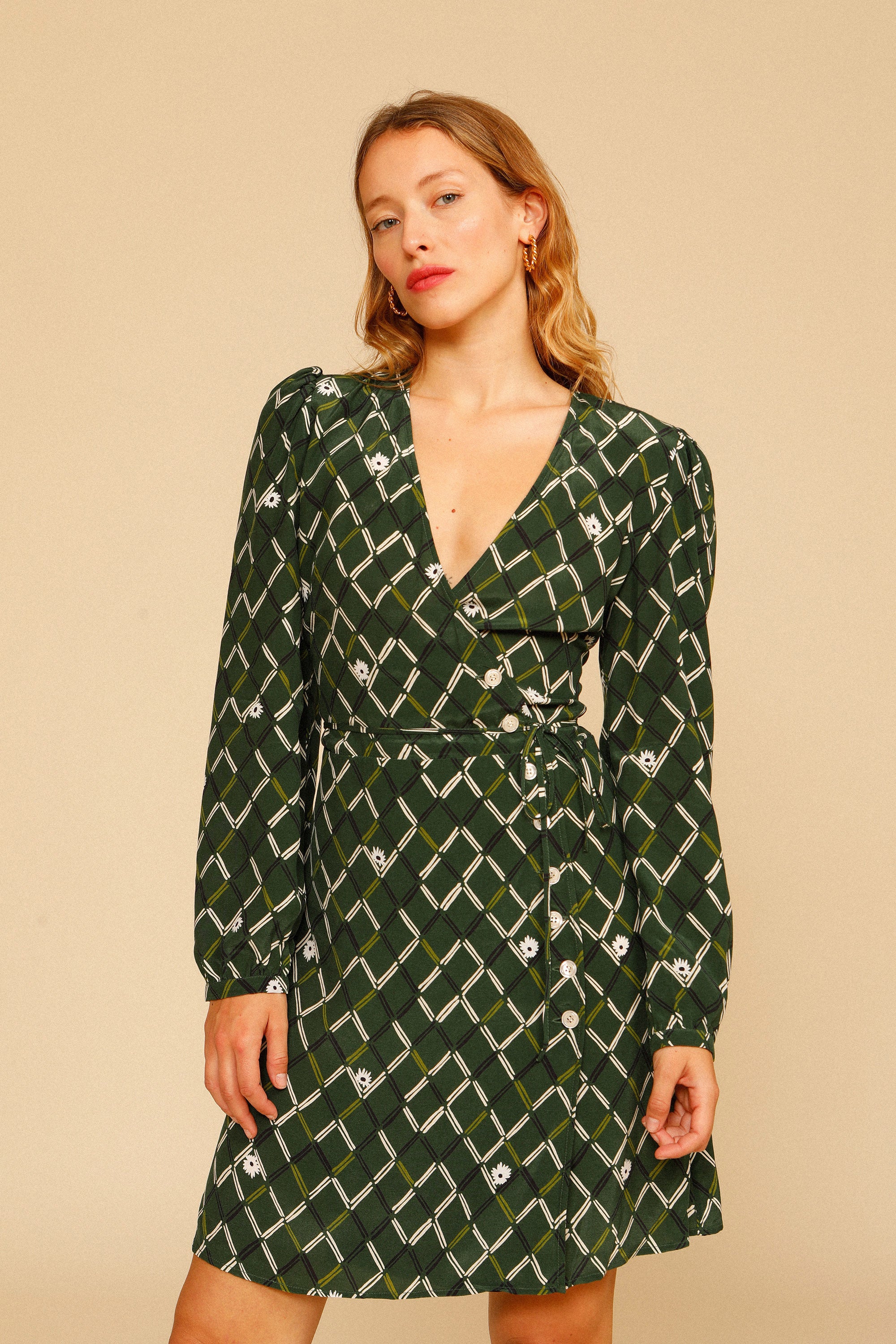 Gabinette store wrap dress